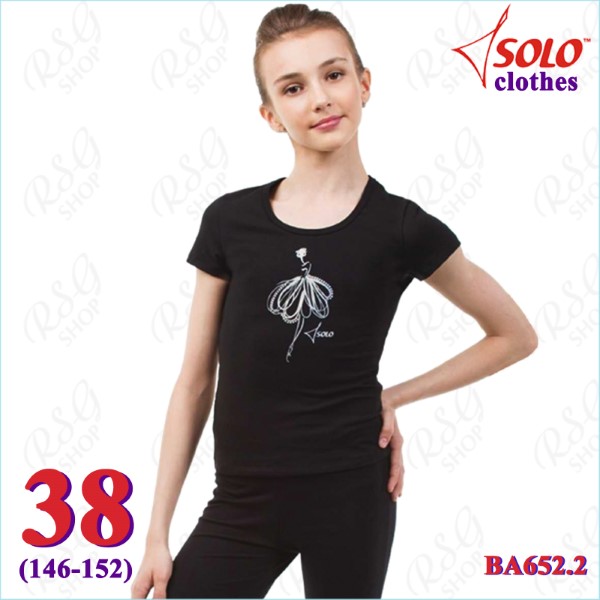 T-Shirt Solo s. 38 (146-152) col. Black BA652.2-38