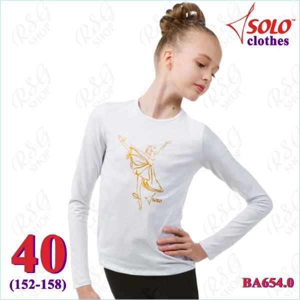 T-Shirt Solo s. 40 (152-158) col. White BA654.0-40