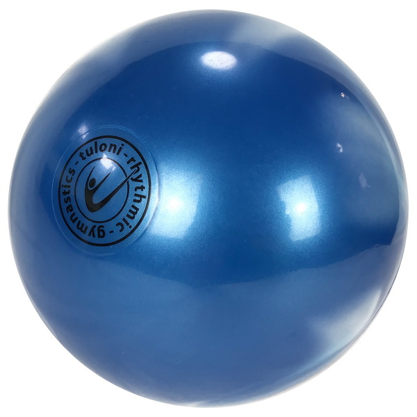 Ball Tuloni 18 cm Metallic Bi-Col. Blue x White Art. T0874