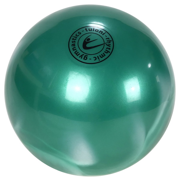 Ball Tuloni 18 cm Metallic Bi-Col. Green x White Art. T0872
