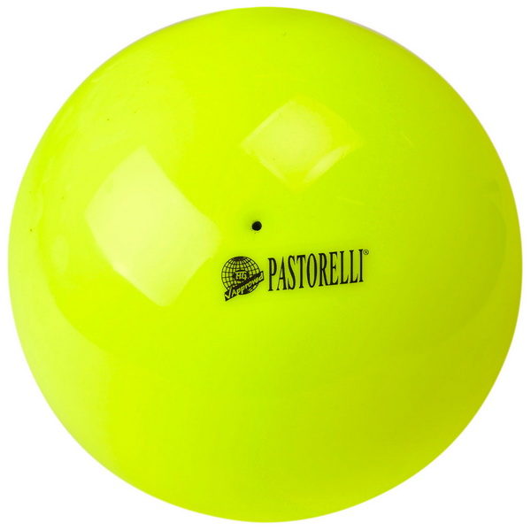 Ball Pastorelli col. Giallo fluo 18 cm FIG Art. 00014