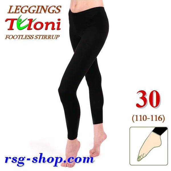 Leggings Tuloni LD-01 Gr. 30 (110-116) col. Schwarz LD01C-B30