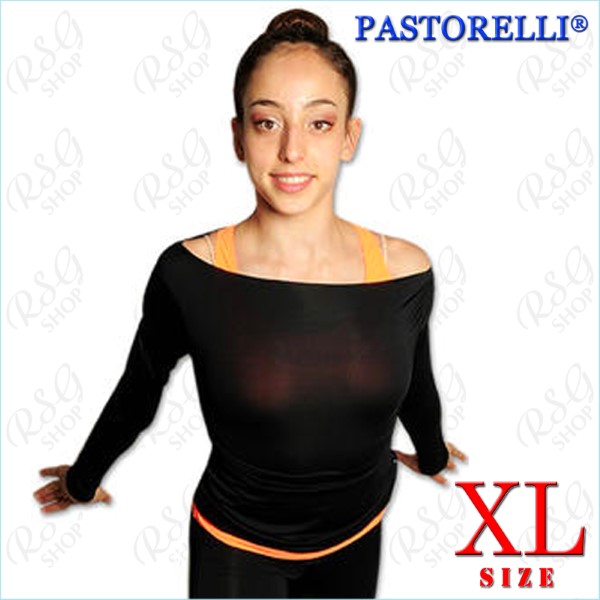 Shirt Pastorelli U-Boot-Ausschnitt Gr. XL (164-170) col. Black Art. 03017