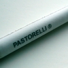 Stab 60cm Pastorelli Mirror col. Red Griff White FIG Art. 02400