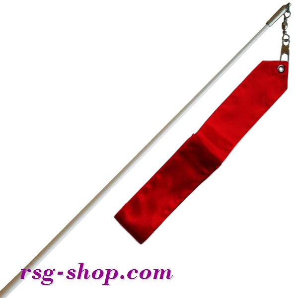 Weißer Stab 60cm & Band 5m in Red incl. Griff T0045