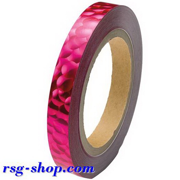 Chacott Holographic Mermaid Tape 1,5cm x 17m col. Cherry Pink 006-88047