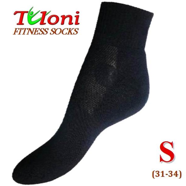 Multifunktionale Fitness Socken Tuloni Black Gr S (31-34) T0995S