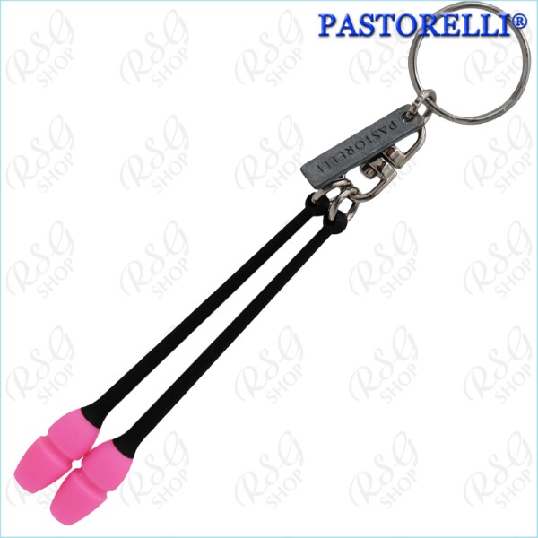 Брелок Pastorelli mini Clubs Mashina col. Black - Flu Pink Art. 00339
