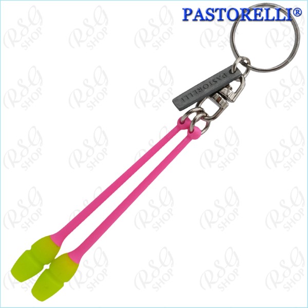 Anhänger Pastorelli mini Clubs Mashina col. Pink - Lime Green Art. 00347