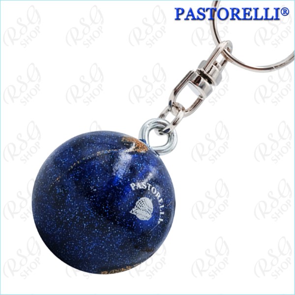 Anhänger Pastorelli mini Ball Logo col. Blue - Gold Art. 00577