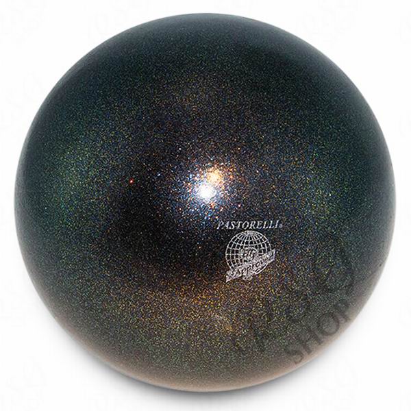 Ball Pastorelli Glitter Black HV 18 cm FIG Art. 02275