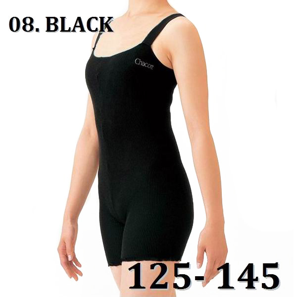 Halboverall 2way Knit Chacott Gr. 125-145 col. Black Art. 001-68009 Halboverall 2way Knit Chacott Gr. 125-145 col. Black Art. 001-68009