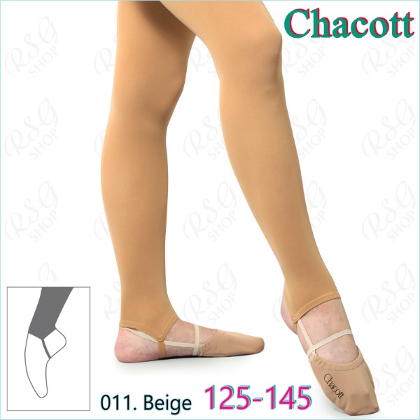 Fit Tights (Leggings) Chacott Junior s. 125-145 col. 011 Beige 0201-28011