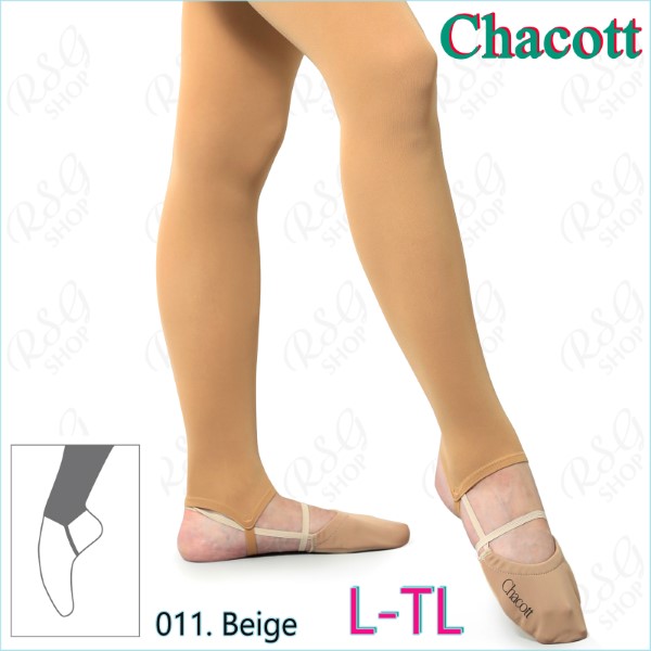 Fit Tights (Leggings) Chacott s. L-TL (155-175) col. 011 Beige 0201-28011