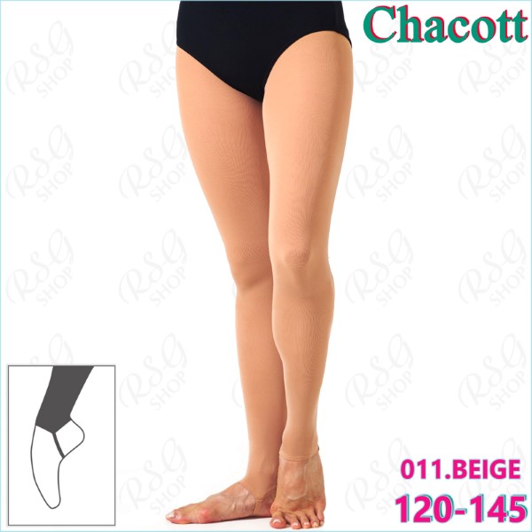 Fit Tights II (Leggings) Chacott Junior s. 120-145 col. 011 Beige 0202-45011