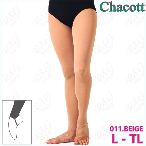 Fit Tights II (Leggings) Chacott s. L-TL col. 011 Beige 0202-45011
