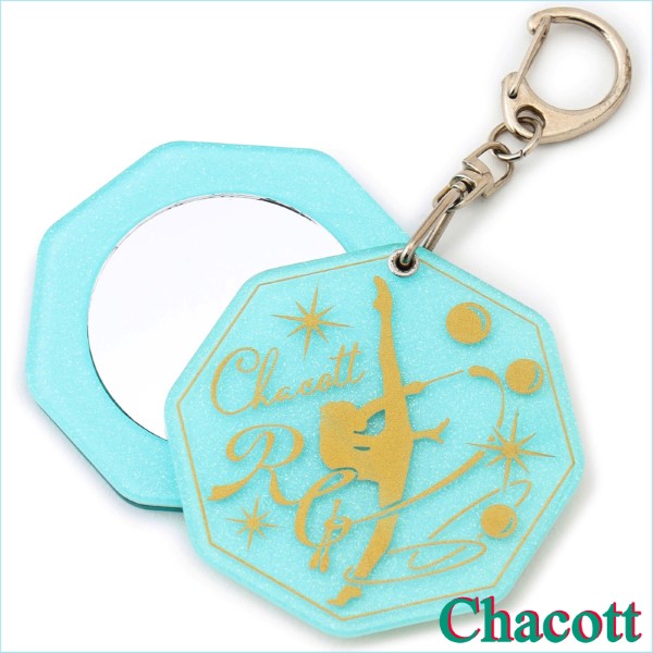 Chacott Slide Mirror Keychain col. Sax Blue Art. 5011-32022