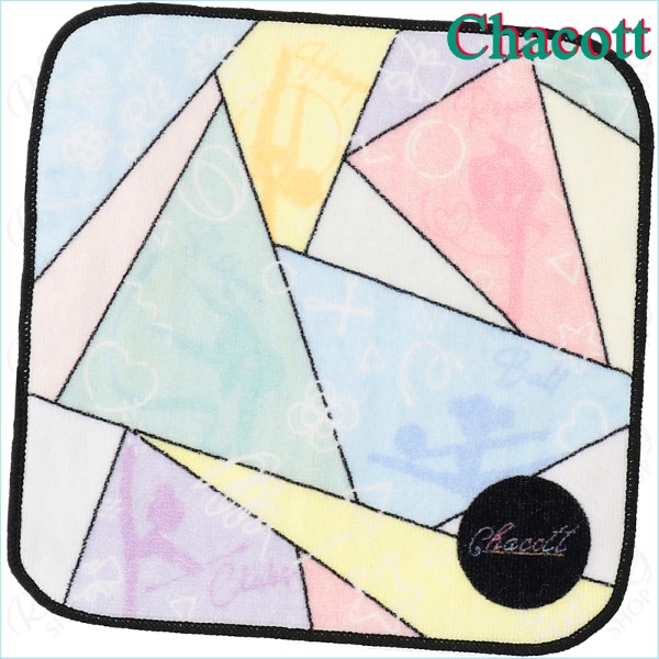 Mini Handtuch Chacott size 16x16cm col. 096.Rainbow Art. 5036-23096