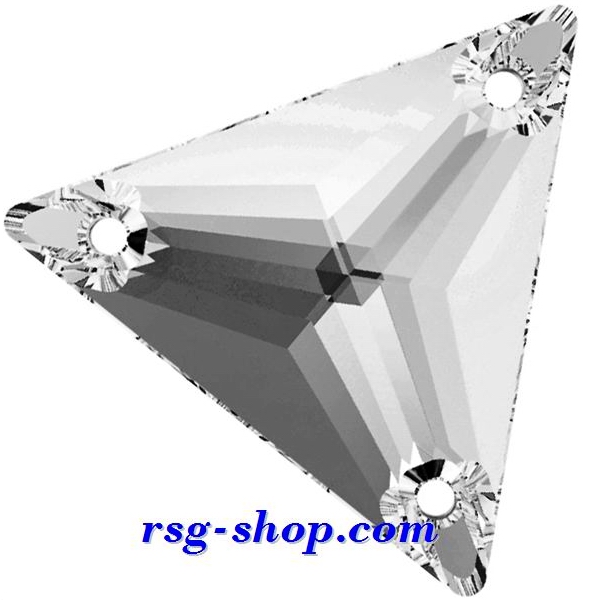 6 x Swarovski Sew-On 3270 MM 16 Crystal (001) Flat Back