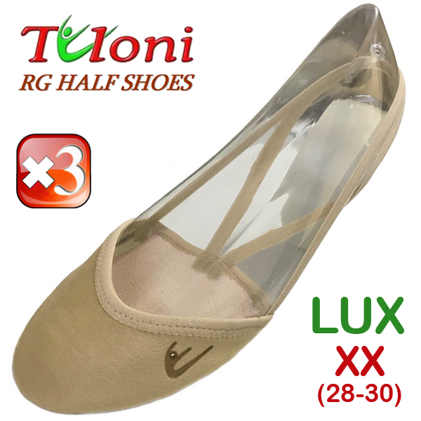 3 x Полутапочки Tuloni mod. LUX size XX (28-30) Art. T0260XX