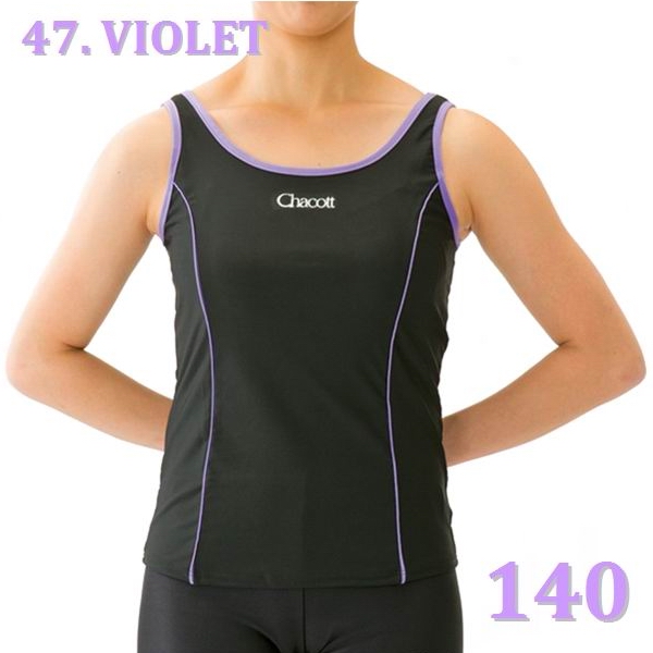 Ärmelloses TOP Chacott Gr. 140 col. Black x Violet Art. 01747 Ärmelloses TOP Chacott Gr. 140 col. Black x Violet Art. 01747