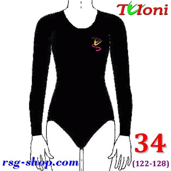 Trainingsanzug Tuloni BD-02LL Gr. 34 (122-128) Black BD02LLC-B34