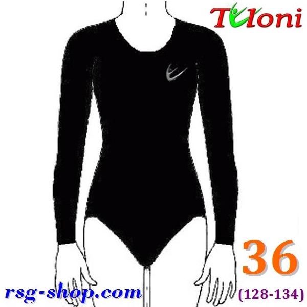 Trainingsanzug Tuloni BD-02L Gr. 36 (128-134) Black BD02LC-B36