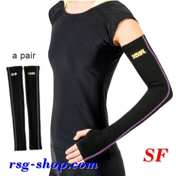 Рукава разогревочные Sasaki HW-8044 Hot Wear s. SF (135~152) col. Black
