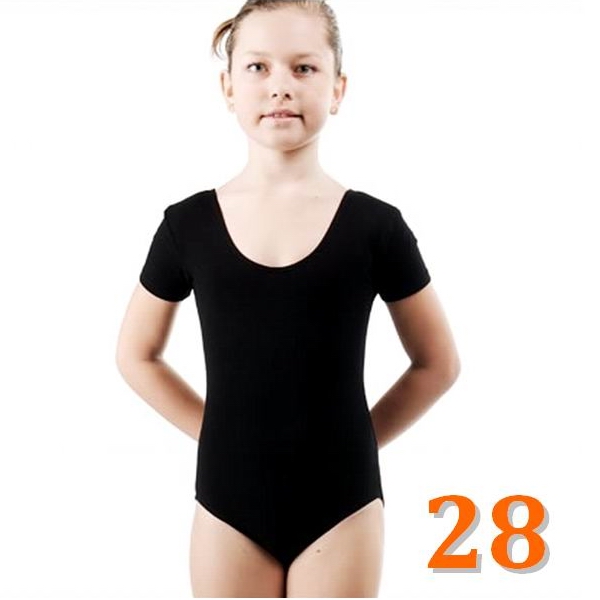 Tank Leotard GP mod. KLEOPATRA s. 28 (104-110) Black Polyamide Art. B3L60-28