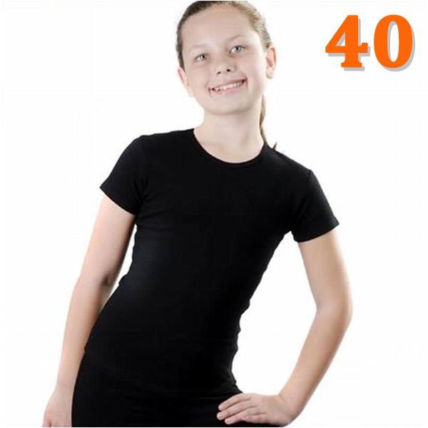 T-Shirt GP mod. VASSA Gr. 40 (140-146) col. Black Art. B3TG60-40 T-Shirt GP mod. VASSA Gr. 40 (140-146) col. Black Art. B3TG60-40