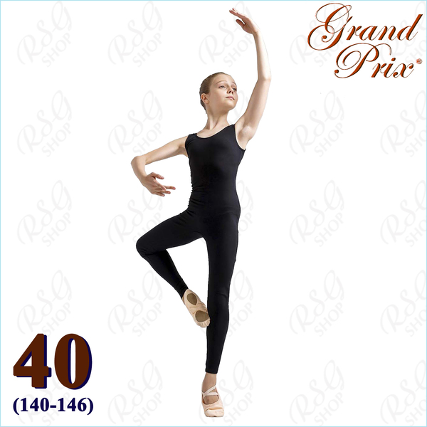 Tank Unitard GP mod. TURANDOT s. 40 (140-146) Black Art. B3U30-40