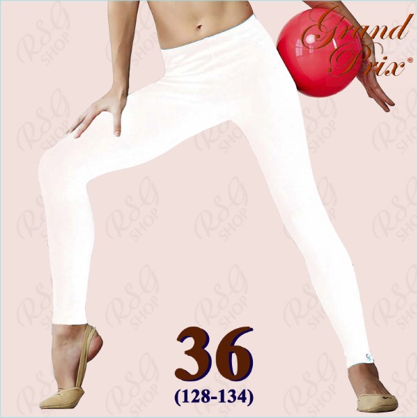 Leggings GP mod. NATALIE s. 36 (128-134) col. White Art. B3V40-W36