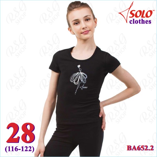 T-Shirt Solo s. 28 (116-122) col. Black BA652.2-28