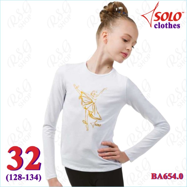 Футболка Solo s. 32 (128-134) col. White BA654.0-32