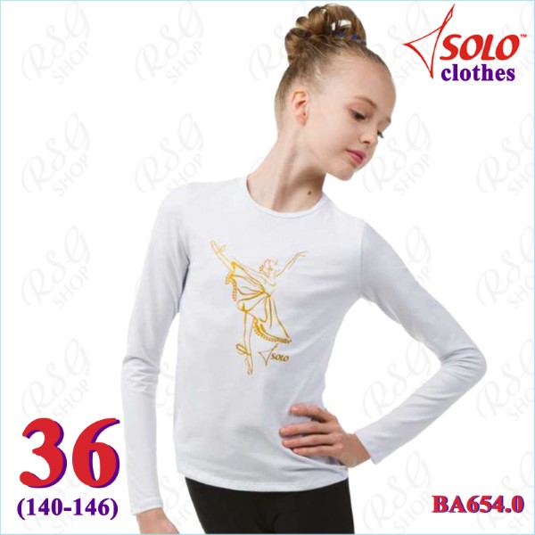 T-Shirt Solo s. 36 (140-146) col. White BA654.0-36