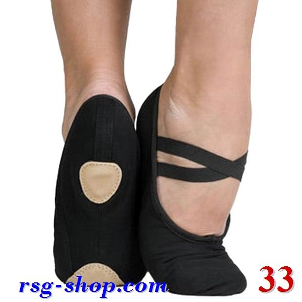 Profi Split-Sohle Ballettschuhe in Black Gr. 33 Art. BLS30-33C