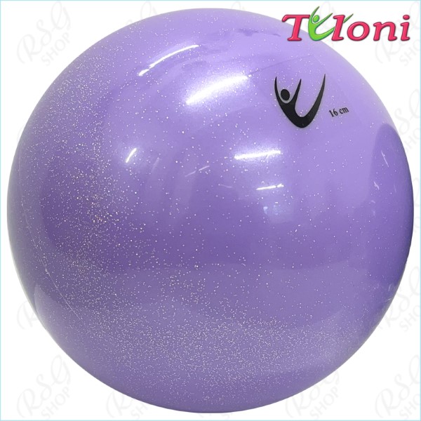 Ball Tuloni 16 cm Metallic-Glitter col. Lilac Art. T1152