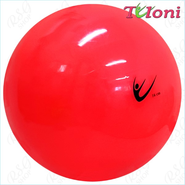 Ball Tuloni Junior 16 cm Metallic col. Neon Coral Art. T1123