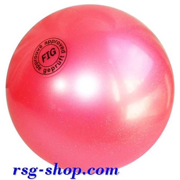 Ball Tuloni 16 cm Metallic-Glitter col. Pink Art. T0102