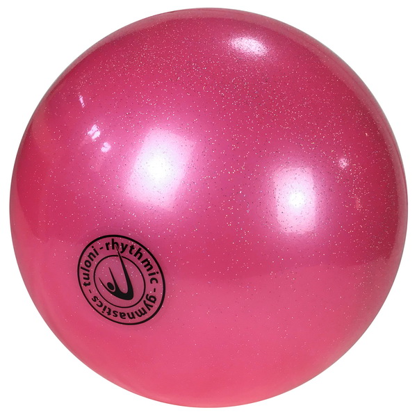 Ball 18 cm Metallic-Glitter col. Pink Art. T0112