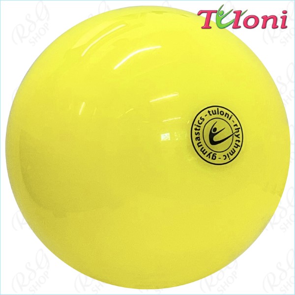 Мяч Tuloni 18 cm Metallic col. Lime-Yellow Art. T1148