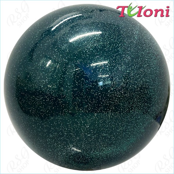 Мяч 18 см Metallic-Glitter цв. Emerald Art. T1131