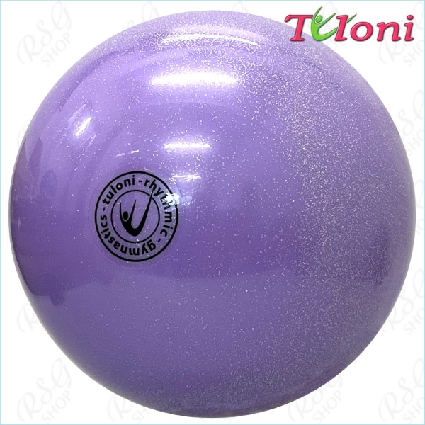 Мяч 18 см Metallic-Glitter цв. Lilac Art. T1114