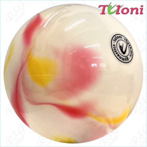 Ball 18 cm Metallic-Multicolor col. Pink-Yellow Art. T0108