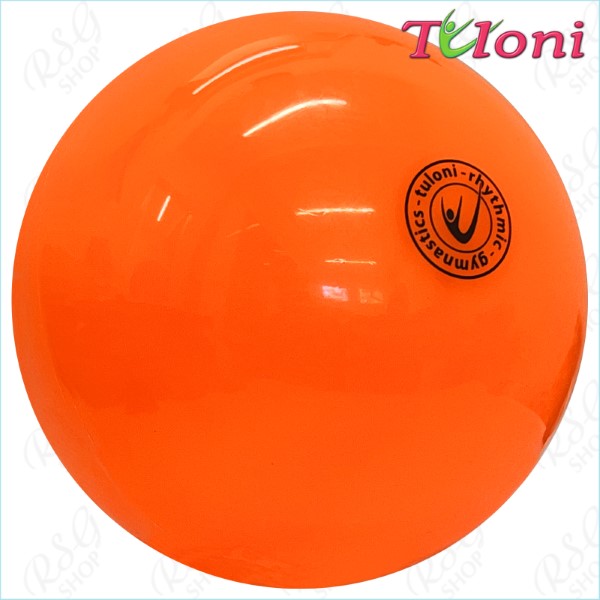 Мяч Tuloni 18 cm Metallic col. Neon Orange Art. T1117