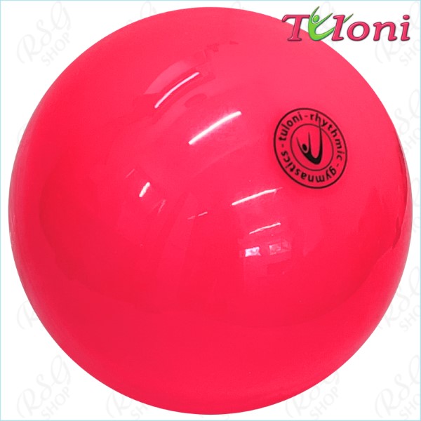 Мяч Tuloni 18 cm Metallic col. Neon Pink Art. T1112