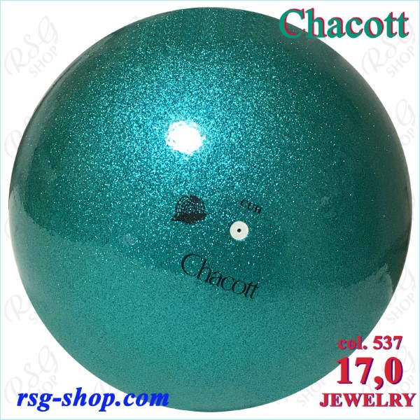 Ball Chacott Practice Jewelry 17cm col. Emerald Green Art. 01698537