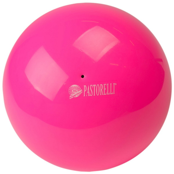 Ball Pastorelli col. Rosa Fluo 18 cm FIG Art. 00011