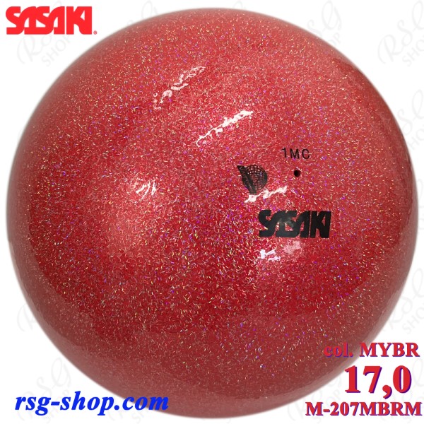 Мяч Sasaki M-207MBRM MYBR 17,0 cm Middle Meteor col. Mystic Berry