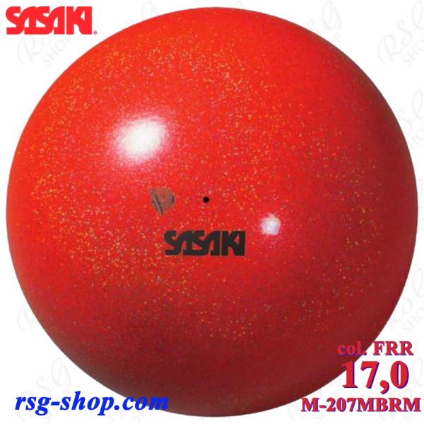 Мяч Sasaki M-207MBRM FRR 17,0 cm Middle Meteor col. Fresh Red
